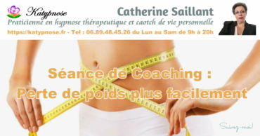 Perdez du poids grâce à l'hypnose avec Catherine Saillant - Technique reconnu par de nombreux clients.